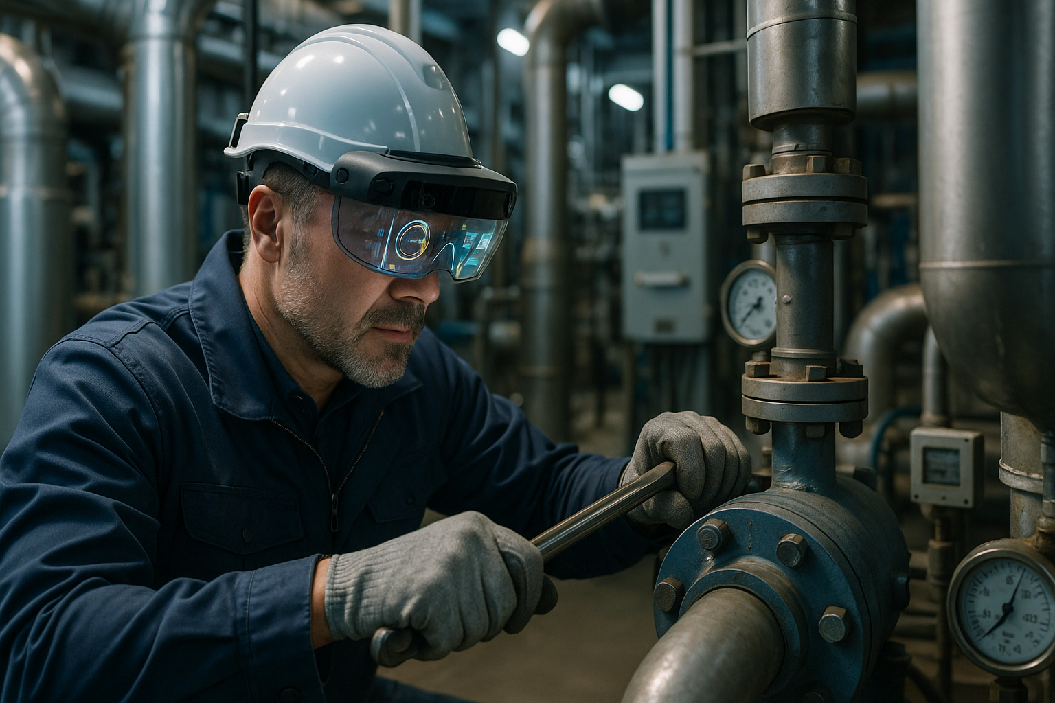 Realidade aumentada no treinamento industrial