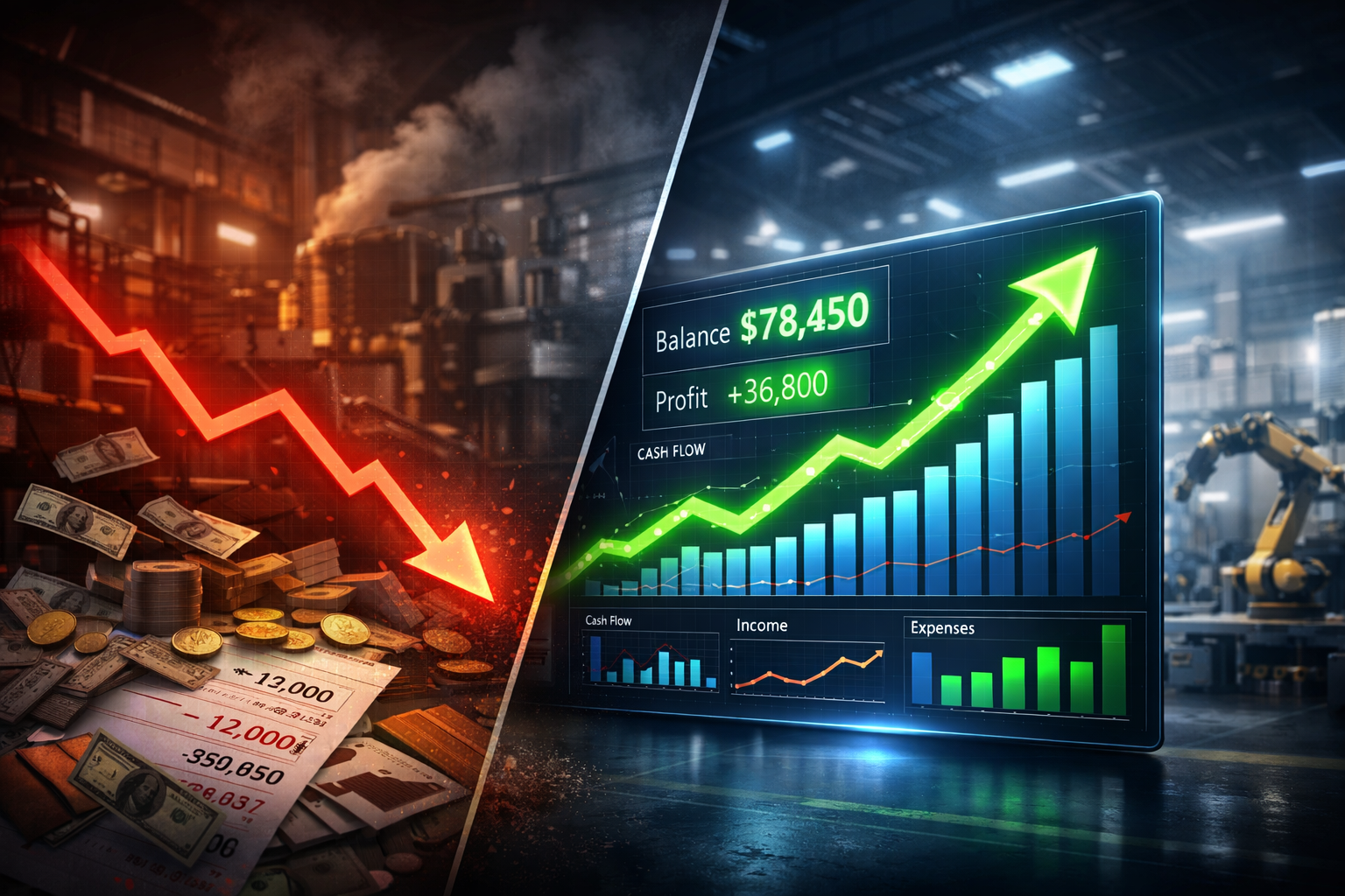Como controlar fluxo de caixa em indústrias