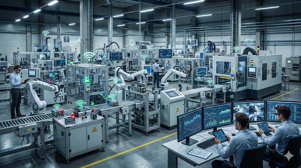 IoT industrial para monitoramento em tempo real