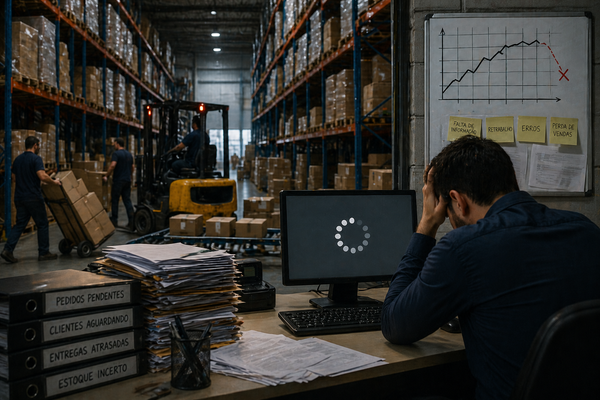 Por que distribuidoras em crescimento travam sem o sistema certo