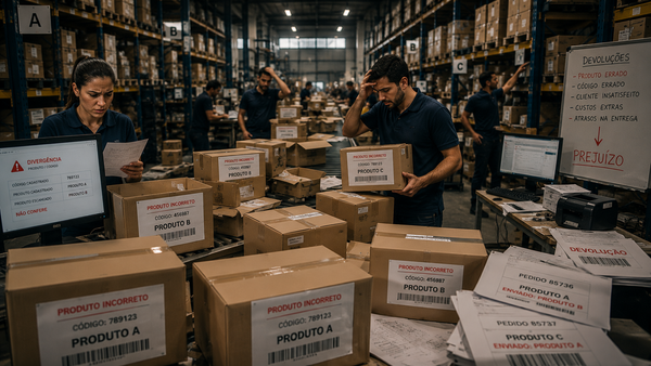 Cadastro de produtos mal feito sabota toda a operação